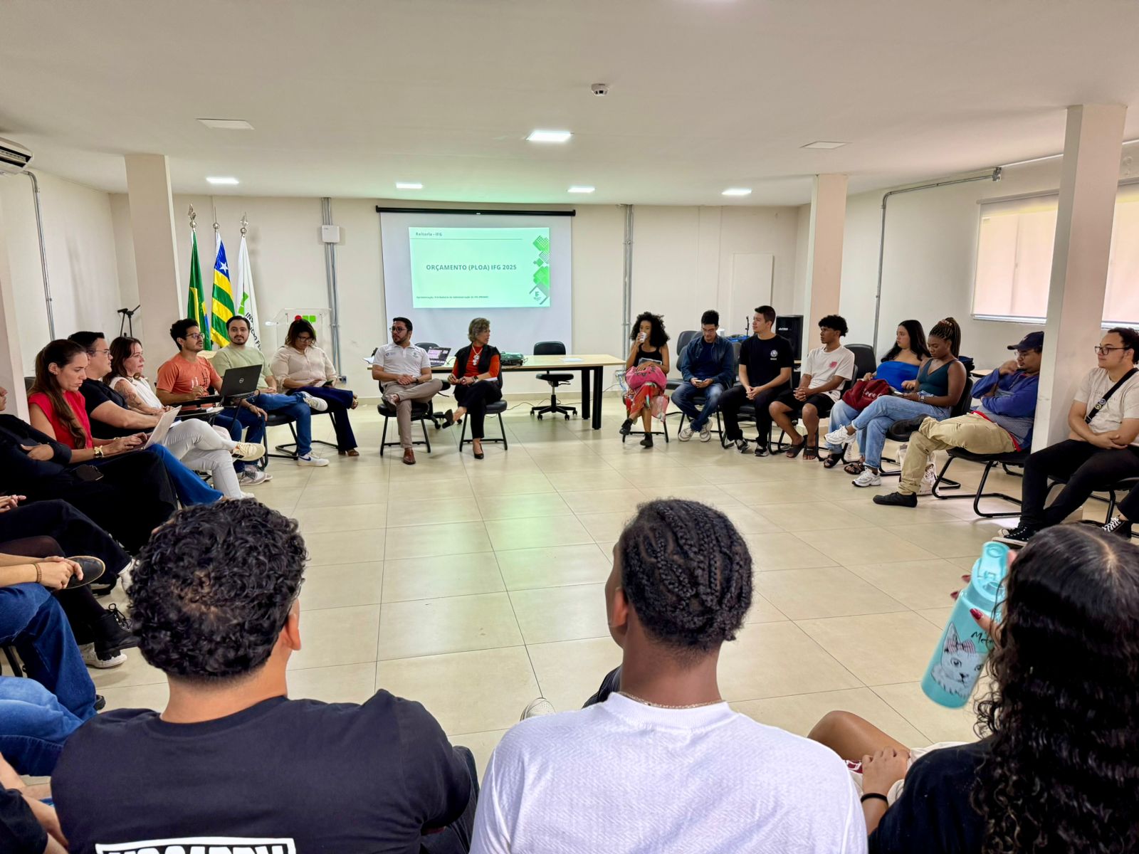 Encontro Presencial das Representações do Movimento Estudantil foi realizado na Reitoria do IFG